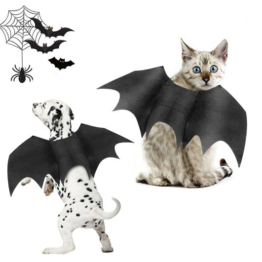 Halloween Pet Bat Wings for Pooches & Cool Kittens